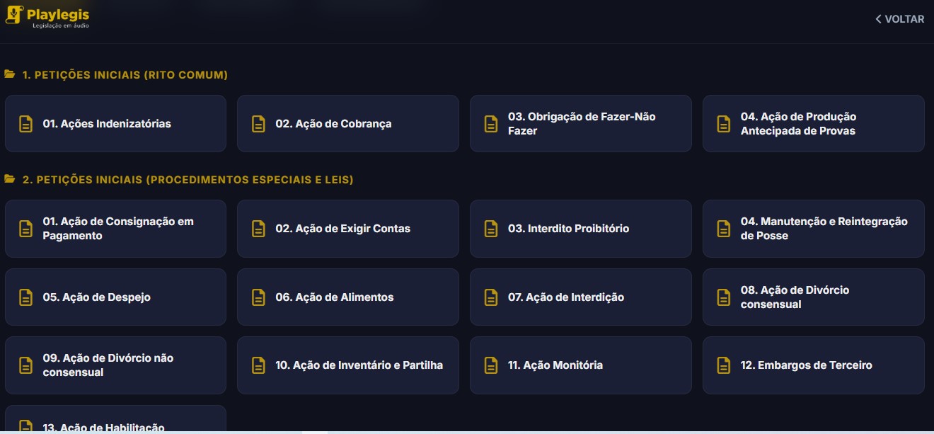 Fundamentação Legal